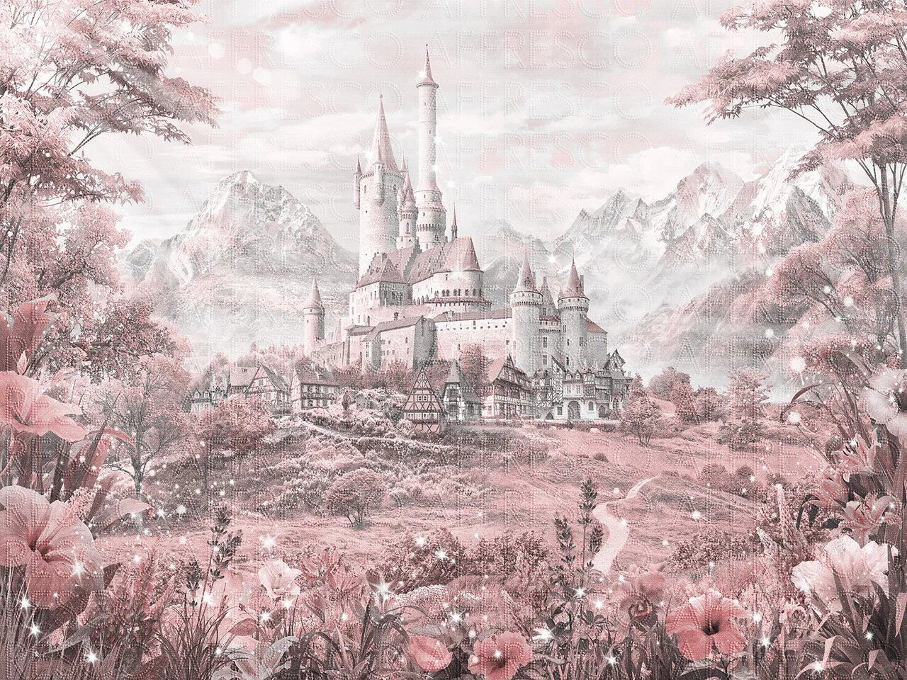 Фреска Affresco, коллекция Сказки Affresco, арт. AF687-COL3 Россия