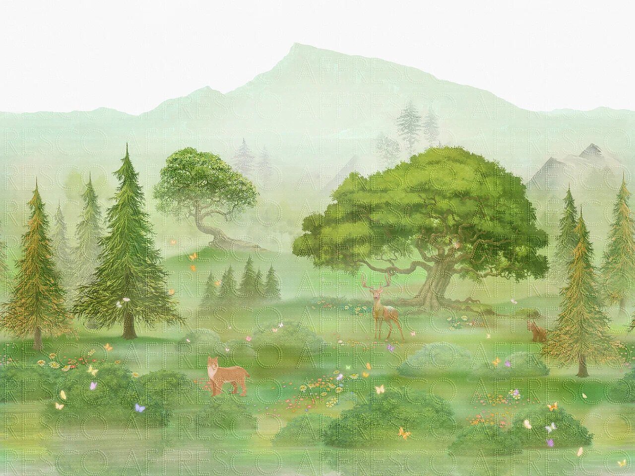 Фреска Affresco, коллекция Сказки Affresco, арт. ID615-COL1 Россия