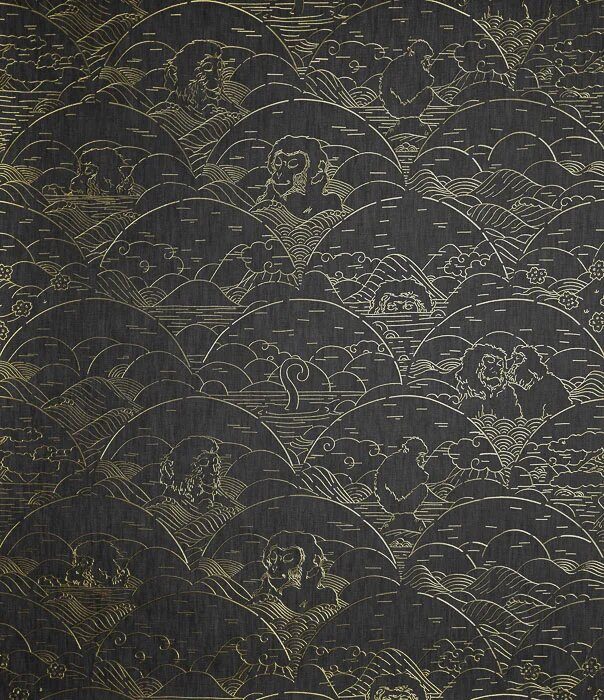 Бельгийские обои Arte, коллекция Moooi Tokyo Blue, артикул MO3001