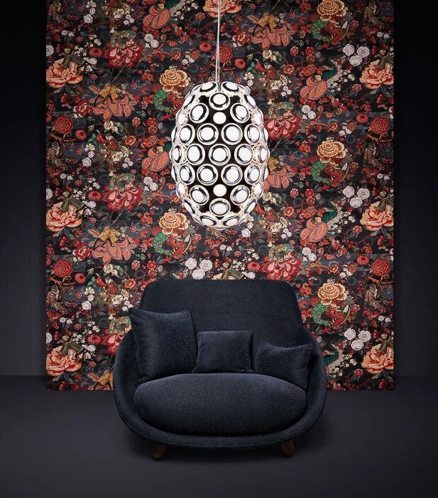 Бельгийские обои Arte, коллекция Moooi Tokyo Blue, артикул MO3010