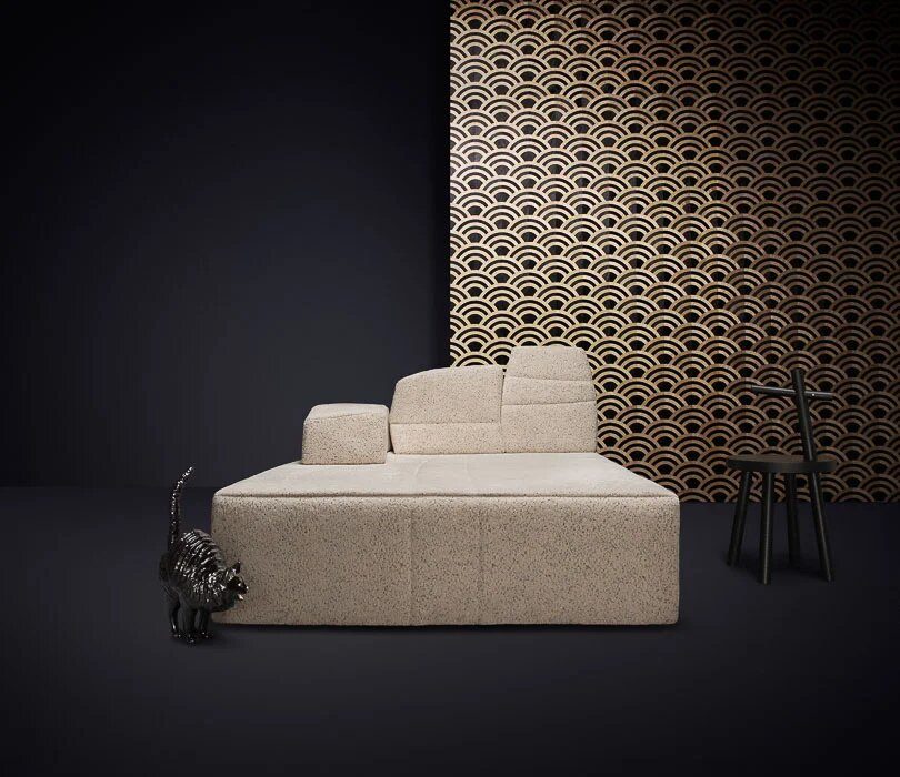 Бельгийские обои Arte, коллекция Moooi Tokyo Blue, артикул MO3040