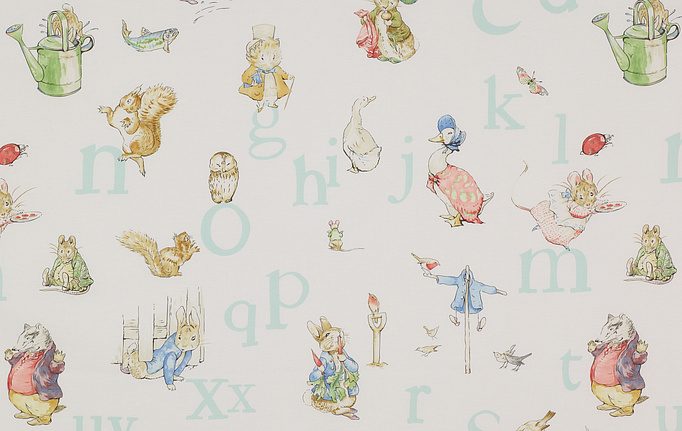 Английская ткань Jane Churchill, коллекция Nursery tales, артикул J650F-03