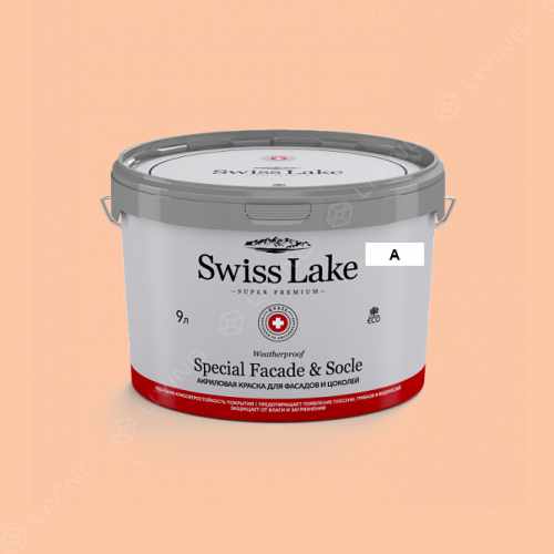 картинка Краска Swiss Lake Special Faсade & Socle цвет SWEET SHEBA №1163 от LIVING