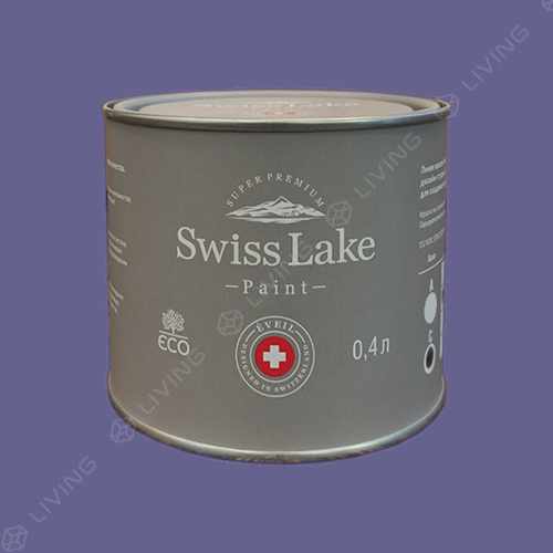 картинка Краска Swiss Lake Wall Comfort 7 цвет PURPLE GRAPES №1903 от LIVING
