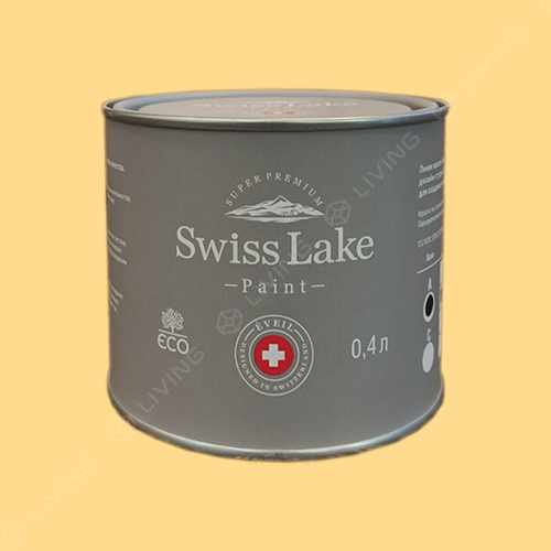 картинка Краска Swiss Lake Wall Comfort 7 цвет bee pollen №1030 от LIVING