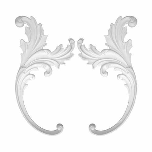 Волюта RODECOR Барокко, арт. 02105BR, 28 х 14 х 1,2 см.