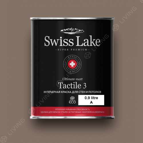 картинка Краска Swiss Lake Tactile 3 цвет smoky  №786 от LIVING