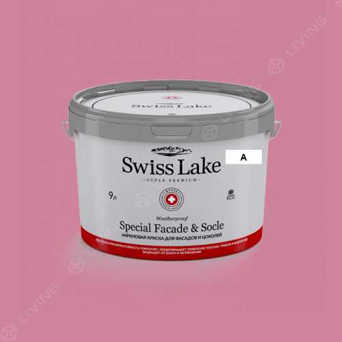 картинка Краска Swiss Lake Special Faсade & Socle цвет blossoming sakura №1365 от LIVING