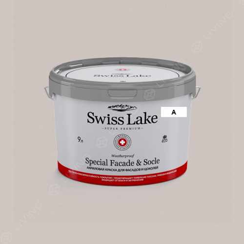 картинка Краска Swiss Lake Special Faсade & Socle цвет icarus №520 от LIVING