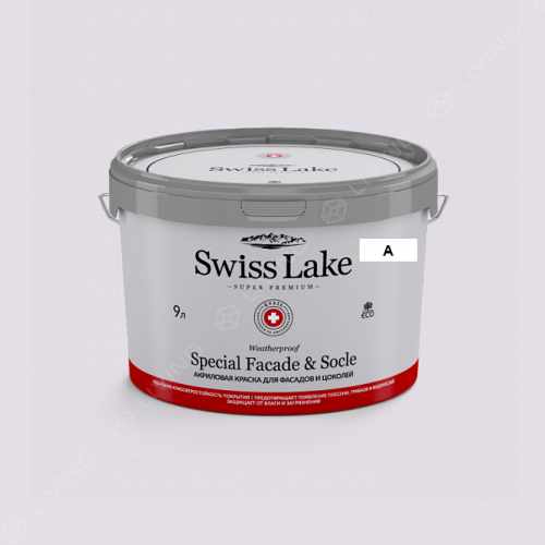 картинка Краска Swiss Lake Special Faсade & Socle цвет PALE MAUVE №1863 от LIVING