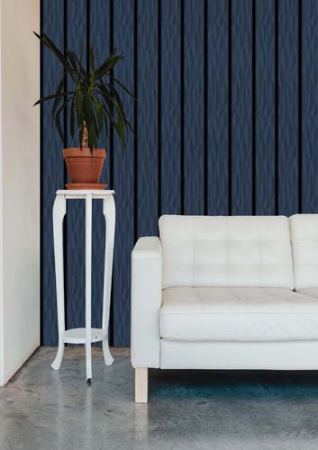 картинка Панель синяя HI WOOD, арт. LV127W BU22K, 12 х 1.2 х 270 см от LIVING