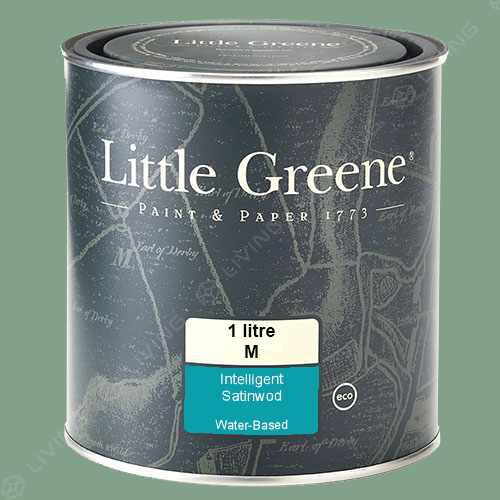 картинка Краска Little Greene Intelligent Satinwood цвет Aquamarine Deep №198 от LIVING