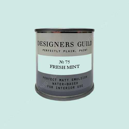 картинка Краска Designers Guild Perfect Matt Emulsion цвет FRESH MINT №75 от LIVING