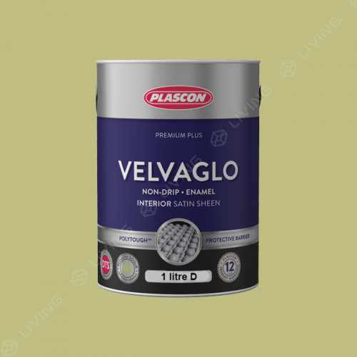 картинка Краска Plascon VELVAGLO цвет Lovely Green Valley арт.Y7-B1-3 от LIVING