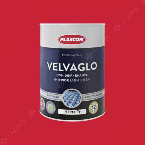 картинка Краска Plascon VELVAGLO WB цвет Strawberry Daiquirry арт.DC-34-100 от LIVING