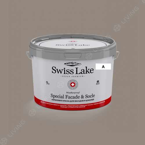 картинка Краска Swiss Lake Special Faсade & Socle цвет oscuro №774 от LIVING