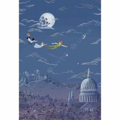 картинка Обои Sanderson, коллекция Disney Home X Sanderson Wallpapers, арт. DDIW217293, Великобритания от LIVING