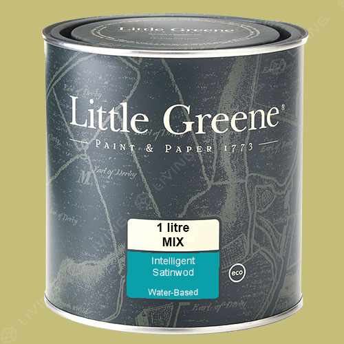 картинка Краска Little Greene Intelligent Satinwood цвет Edith's Eye №301 от LIVING