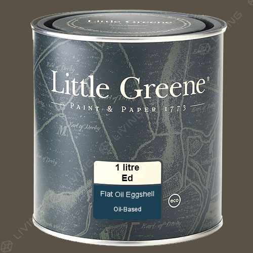 картинка Краска Little Greene Flat Oil Eggshell цвет Attic II №144 от LIVING