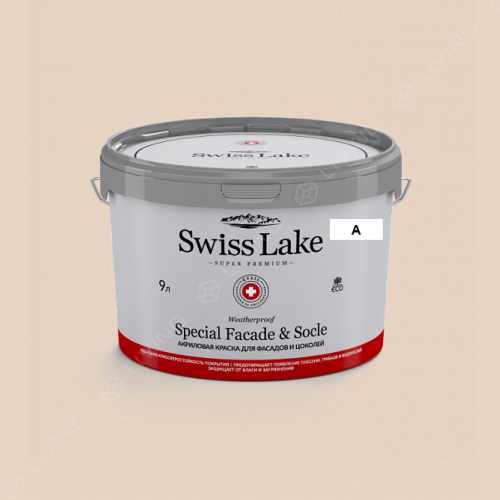 картинка Краска Swiss Lake Special Faсade & Socle цвет hinoki №395 от LIVING
