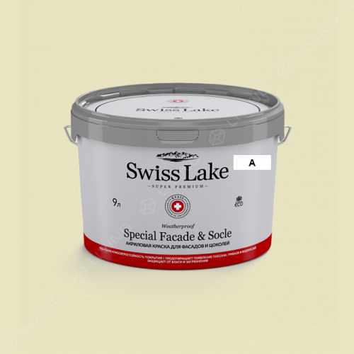 картинка Краска Swiss Lake Special Faсade & Socle цвет silk sails №958 от LIVING