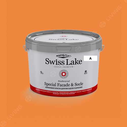 картинка Краска Swiss Lake Special Faсade & Socle цвет citrus mix №1199 от LIVING