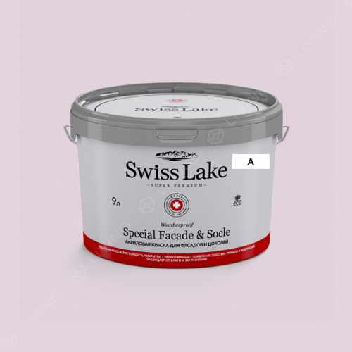 картинка Краска Swiss Lake Special Faсade & Socle цвет HIGH SOCIETY №1656 от LIVING