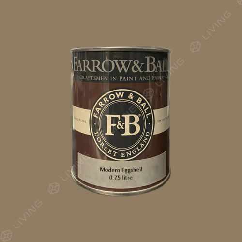 картинка Краска Farrow&Ball Modern Eggshell цвет Broccoli Brown №W108 от LIVING