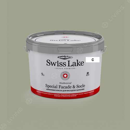 картинка Краска Swiss Lake Special Faсade & Socle цвет gleam №2627 от LIVING