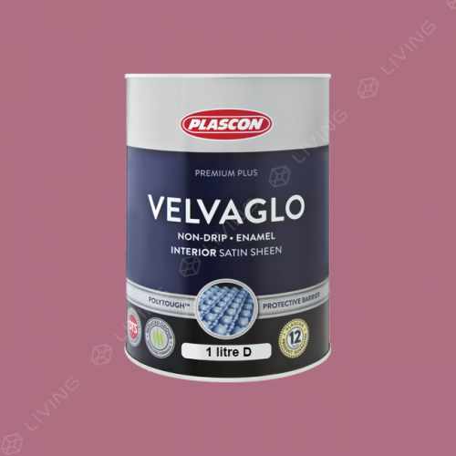 картинка Краска Plascon VELVAGLO WB цвет Pink Empire арт.R2-C1-3 от LIVING