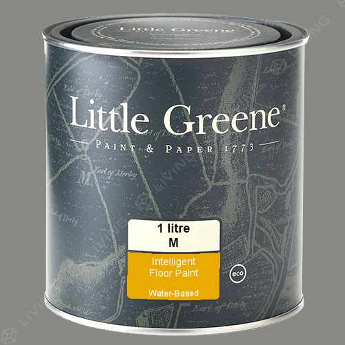картинка Краска Little Greene Intelligent Floor Paint цвет Grey Teal №226 от LIVING
