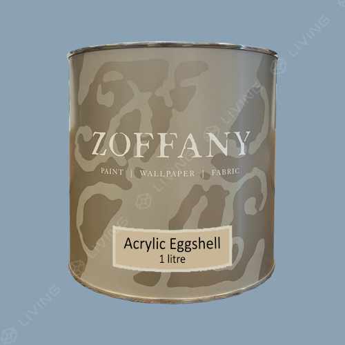 картинка Краска ZOFFANY Acrylic Eggshell цвет WEDGWOOD BLUE от LIVING