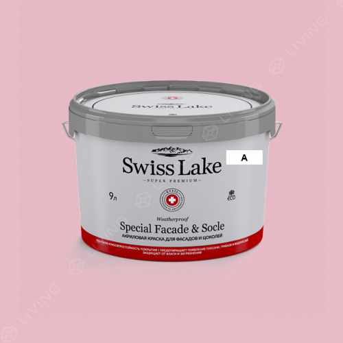 картинка Краска Swiss Lake Special Faсade & Socle цвет rose petal №1352 от LIVING