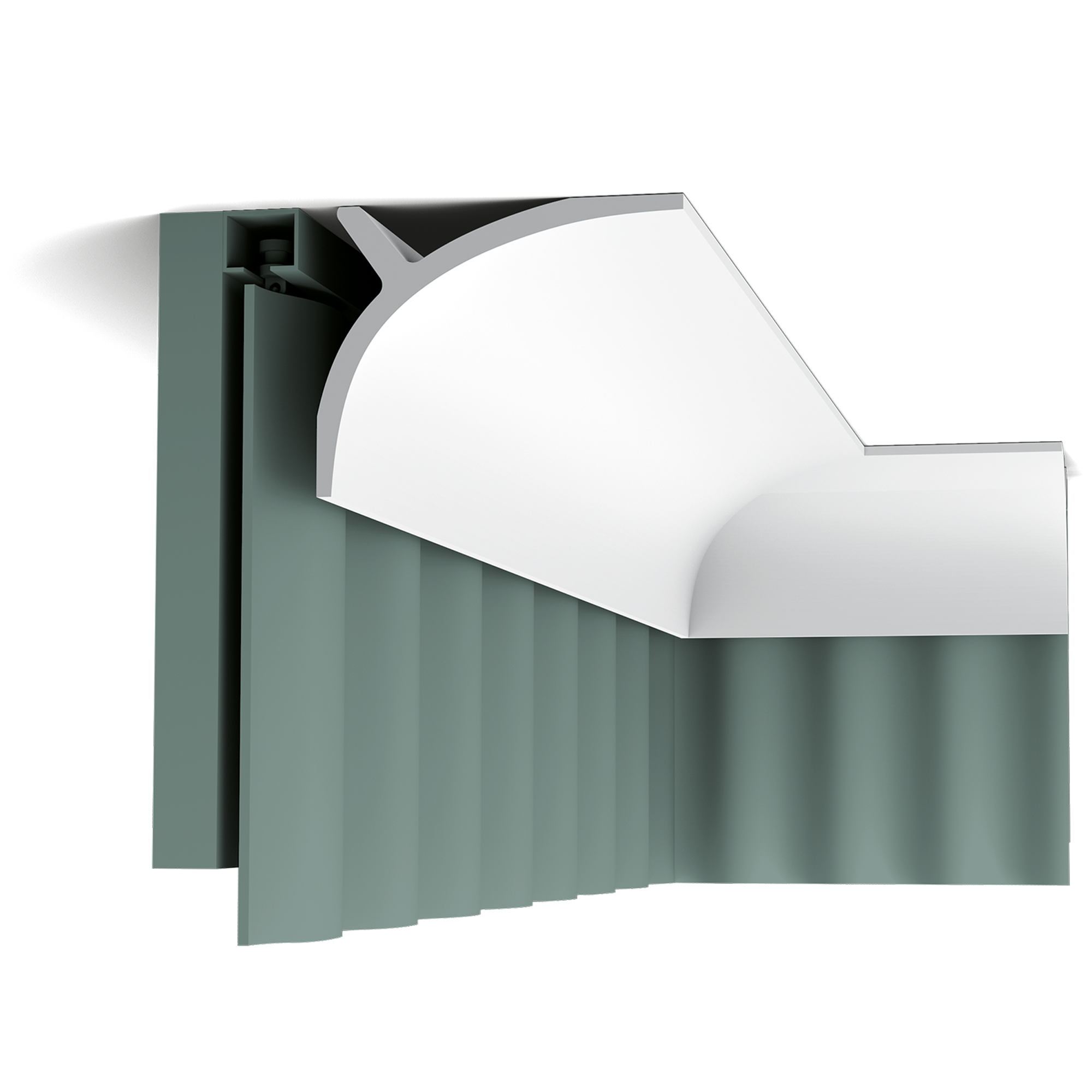 картинка Карниз Orac Decor коллекция modern арт.C991_cornice_moulding от LIVING