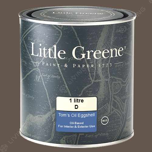 картинка Краска Little Greene Toms Oil Eggshell цвет Knightsbridge №215 от LIVING