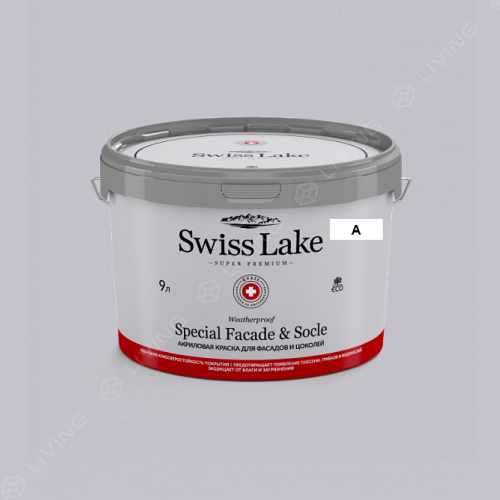 картинка Краска Swiss Lake Special Faсade & Socle цвет Majestic Elegance №1763 от LIVING