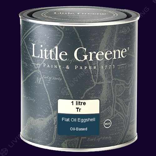 картинка Краска Little Greene Flat Oil Eggshell цвет Thai Sapphire №116 от LIVING