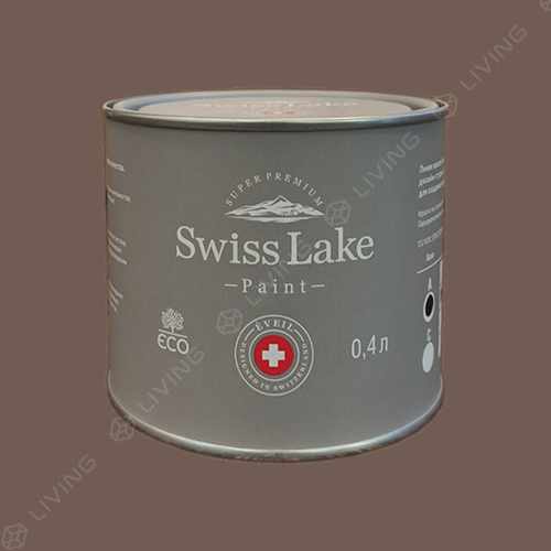 картинка Краска Swiss Lake Wall Comfort 7 цвет oak bark №667 от LIVING