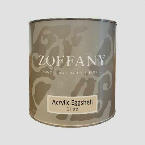 картинка Краска ZOFFANY Acrylic Eggshell цвет FROST от LIVING