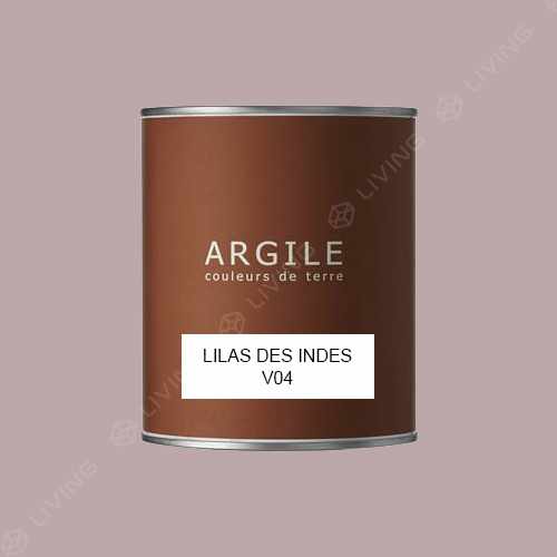 картинка Краска Argile Mat Veloute цвет LILAS DES INDES V04 от LIVING