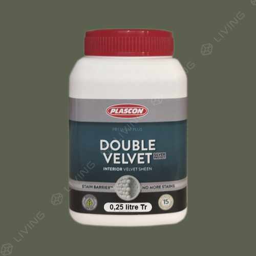 картинка Краска Plascon DOUBLE VELVET цвет Garden Hedge арт.G1-E1-2 от LIVING