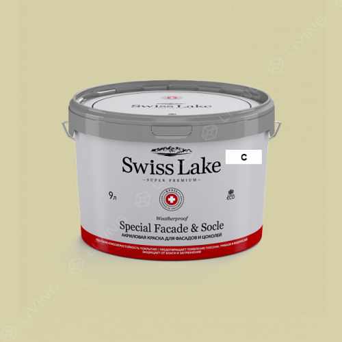 картинка Краска Swiss Lake Special Faсade & Socle цвет serene scene №2595 от LIVING
