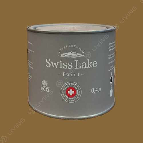 картинка Краска Swiss Lake Wall Comfort 7 цвет lichen green №1097 от LIVING