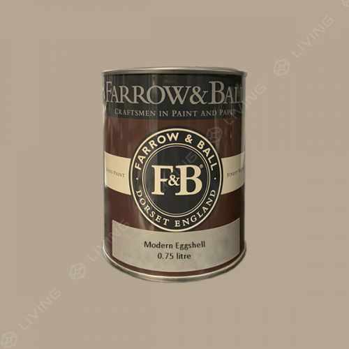 картинка Краска Farrow&Ball Modern Eggshell цвет Light Gray №17 от LIVING