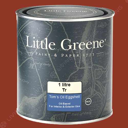 картинка Краска Little Greene Toms Oil Eggshell цвет Drummond №16 от LIVING