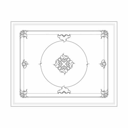 Потолок RODECOR Лемус Ф2, арт. 88102RC, 400 х 500 см.