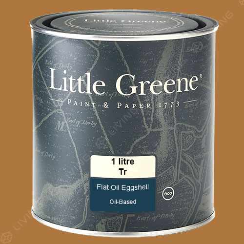 картинка Краска Little Greene Flat Oil Eggshell цвет Middle Buff №122 от LIVING