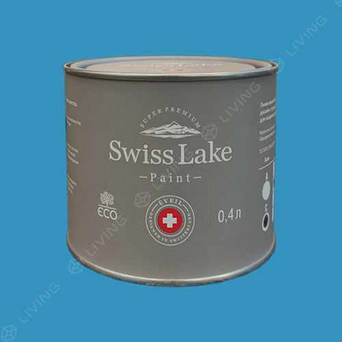 картинка Краска Swiss Lake Wall Comfort 7 цвет SERENE SEA №2064 от LIVING