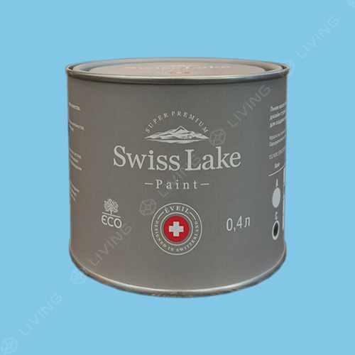 картинка Краска Swiss Lake Wall Comfort 7 цвет regale blue №2141 от LIVING