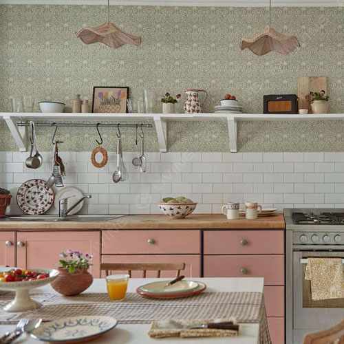 Обои бумажные Morris, коллекция Emery Walker’s House Collection, арт. 217198, Великобритания